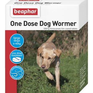 Beaphar One Dose Wormer for Large Dogs