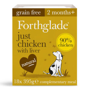 Forthglade Just Chicken & Liver Grain Free Wet Dog Food