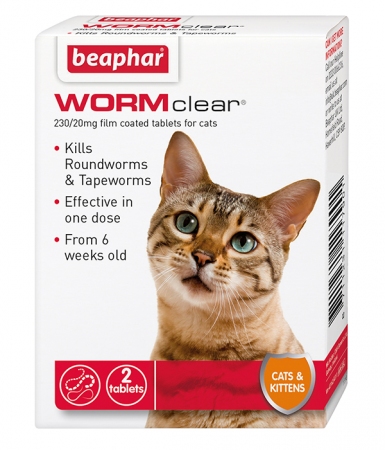 Beaphar WORMclear Tablets for Cats