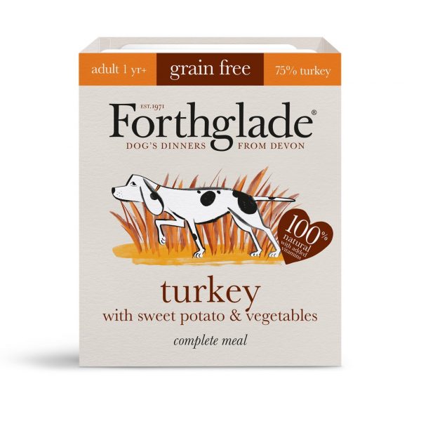Forthglade Complete Grain free Adult Turkey & Vegetables