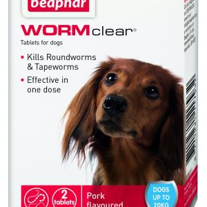 Beaphar WORMclear Tablets for Dogs up to 20kg