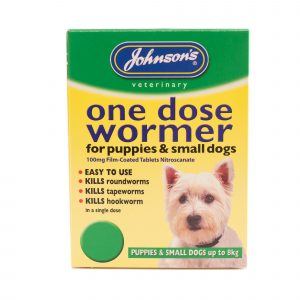 Johnson’s One Dose Easy Wormer Size 1