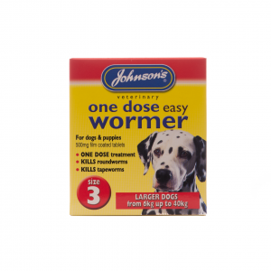 Johnson’s One Dose Easy Wormer Size 3
