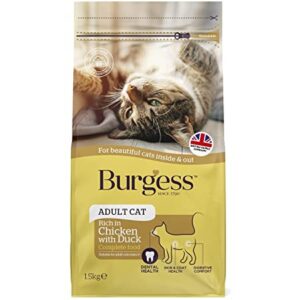 Burgess Adult Cat Chicken with Duck Dry Cat Food