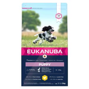 EUKANUBA Growing Puppy Medium Breed Rich In Fresh Chicken