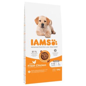 IAMS Large Breed Puppy Food with Fresh Chicken