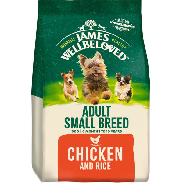 James Wellbeloved Adult Small Breed Chicken and Rice Dry