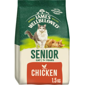 James Wellbeloved Senior Chicken Dry Cat Food