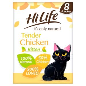 HiLife Its Only Natural Kitten Tender Chicken