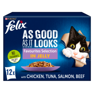 Felix As Good As It Looks Favourites in Jelly Wet Cat Food Pouches