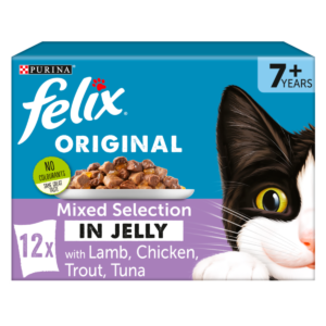Felix Mixed Selection in Jelly Senior Wet Cat Food Pouches
