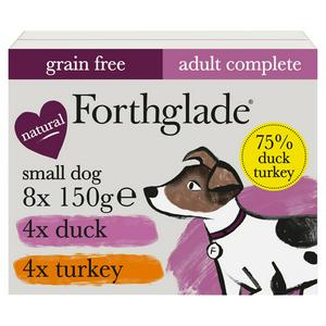 Forthglade Small Dog Turkey & Duck Natural Wet Dog Food