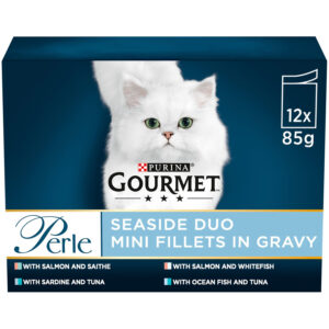 GOURMET Perle Seaside Duo in Gravy Wet Cat Food