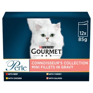 GOURMET Perle Connoisseur's Collection in Gravy Wet Cat Food
