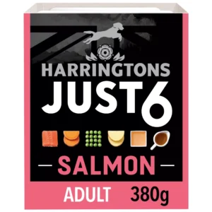 Just 6 Salmon with Vegetables & Gravy Complete Grain-Free Wet Dog Food