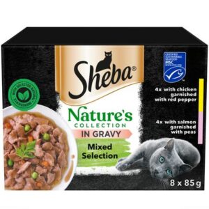 SHEBA Nature’s Collection Mixed Selection in Gravy Wet Food
