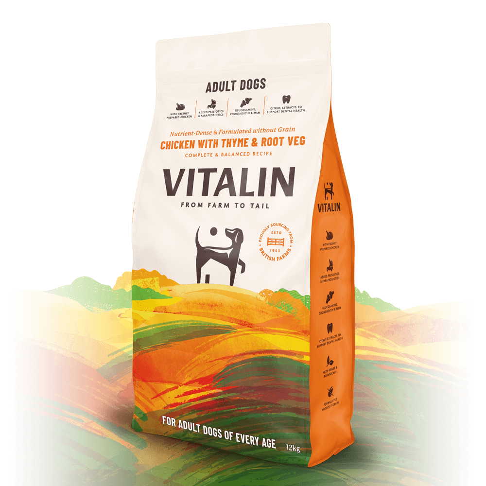 Vitalin Chicken with Thyme & Root Vegetables Dry Dog Food