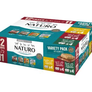 Natruo Adult Dog with Rice Variety Pack Trays