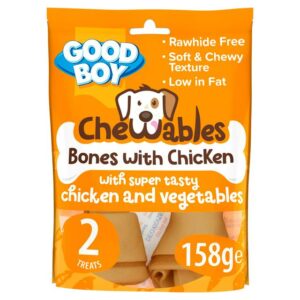 Good Boy Chewables Chicken Medium Bones