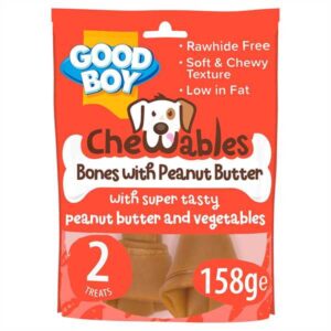 Good Boy Chewables Peanut Butter Bones