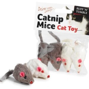Ruff 'N' Tumble Catnip Mice 4 Piece