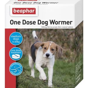Beaphar One Dose Wormer Medium Dog
