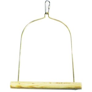 Happy Pet Wooden Bird Swing