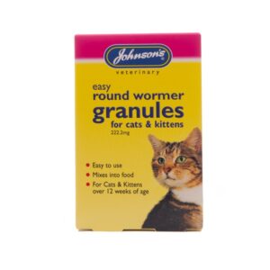 Johnson’s Cat & Kitten Easy Wormer Granules