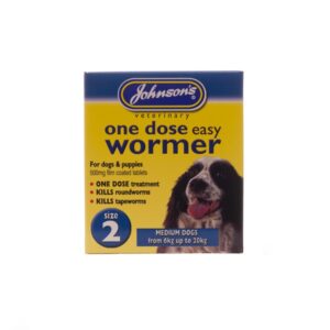 Johnson’s One Dose Easy Wormer Size 2