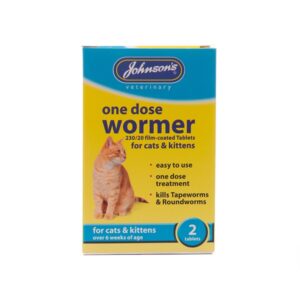 Johnson's One Dose Wormer Cat