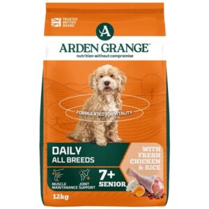 Arden Grange Senior With Chicken & Rice 12kg