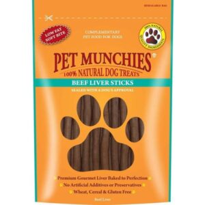 Pet Munchies 100% Natural Beef Liver Sticks