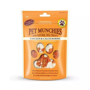 Pet Munchies Chicken & Calcium Bone Dog Treats