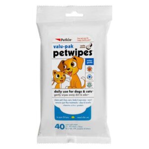 Petkin Eco Wipe Vanilla & Coconut