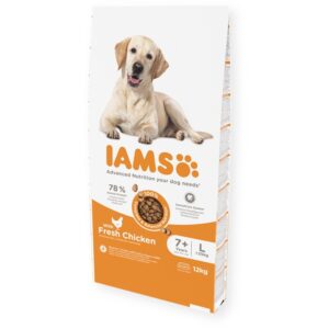 IAMS Vitality Senior Large Breed Dry Dog Food with Fresh Chicken