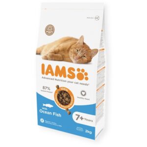IAMS for Vitality Senior with Ocean Fish Dry Cat Food