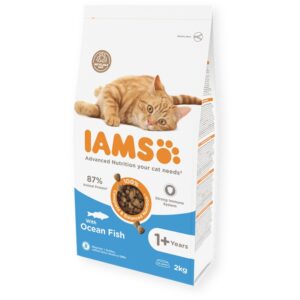 IAMS for Vitality Senior with Ocean Fish Dry Cat Food