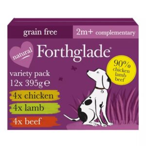 Forthglade Just Chicken, Lamb & Beef Variety Pack