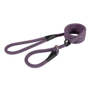 Ancol Rope Slip Lead Red Blue