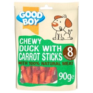 Good Boy Chewy Duck & Carrot Sticks