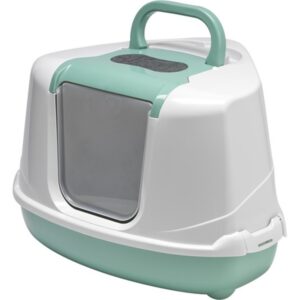 Moderna Corner Hooded Flip Loo