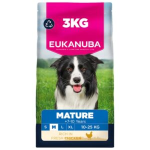 EUKANUBA Mature Medium Breed Fresh Chicken 3kg