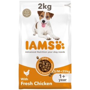 IAMS Small & Medium Breed With Chicken 2kg