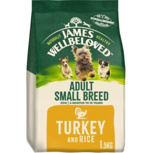 James Wellbeloved Adult Small Breed Turkey & Rice