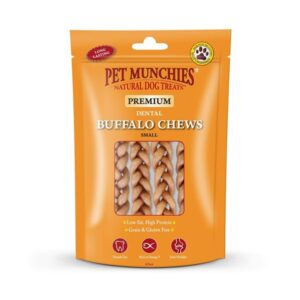 Pet Munchies Small Dental Buffalo Dog Chews