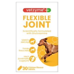 Vetzyme Flexible Joint With Glucosamine Tablets