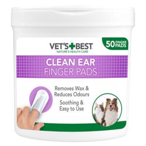 Vets Best Ear Cleaning Finger Pads