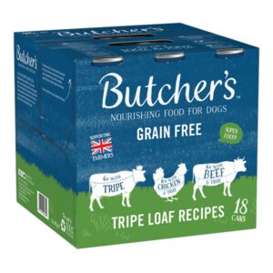 Butchers Tripe Loaf Recipes Wet Dog Food Cans