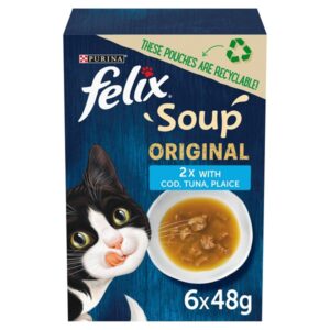 Felix Soup Fish Selection Cat Wet Food