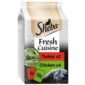 Sheba Fresh Cuisine in Gravy with Turkey & Chicken